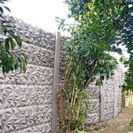 محوطه سازی و اجرای دیوار کشی در کوتاه ترین مدت زمانی