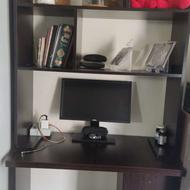 میز تحریر کتابخانه صندلی چرخدار