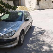 206 مدل 83 تیپ 3 نقره ای