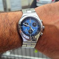 سواچ سه موتوره کرنوگراف مدل آیرونی V8 ر Navy Blue