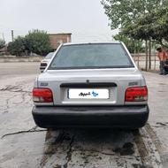 پراید مدل 85 بی رنگ سالم