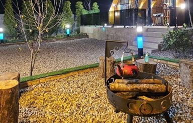 اجاره روزانه کلبه سوئیسی 3 خواب فول امکانات در جاده چمستان