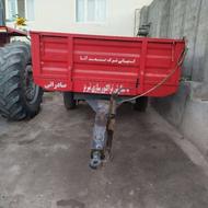 تریلی دوچرخ و گاو آهن
