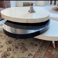 میز چرخان سه طبقه