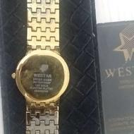 ساعت قدیمی westar دارای 18k gold