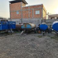 تراکتور تانکر و تریلی چنگه و کوپاش تکی فروخته میشود