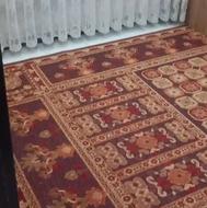 دو عدد فرش،6 متری طرح برجسته ابریشم