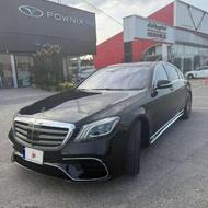 بنز S550 گذر موقت