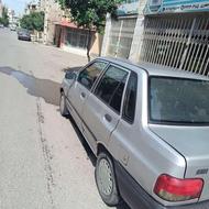 پراید نقره ای 87 فنی بشرط لاستیک 80درصد بیمه تا برج 10
