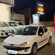 پژو 206 SD (صندوق دار) 1397 سفید
