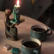 فال تاروت قهوه اینه شمع