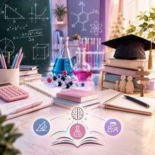 تدریس تخصصی ریاضی از ابتدایی تا دبیرستان و شیمی تجربی