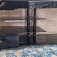میز تلوزیون شیشه ای