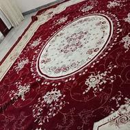 فرش12متری کرم زرشکی