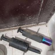 دو عدد منبع اگزوز نو