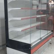 یخچال فروشگاهی مارک دربند مدل 200 سه درب شیشه ای