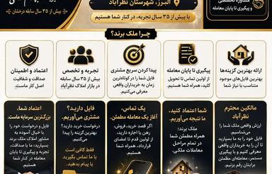 158 متر زمین تجاری شهرک شهرداری