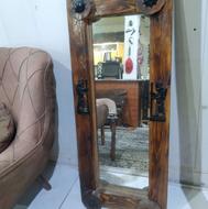 قاب اینه تمام چوب قدیمی روسی کاردست خودم