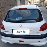 فروش 206تیپ2بدون رنگ 98