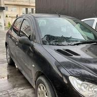 206 مشکی 83 درجه یک شاسی پلمپ