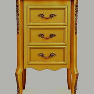 میز تلفن چوبی