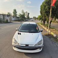 پژو 206 تیپ 2 سفید90