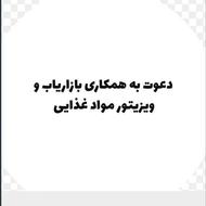 دعوت ب همکاری ویزیتور حرفه ای خانم و اقا