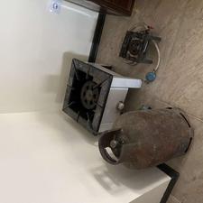 کپسول گاز و 2 عدد گاز تک شعله