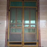 درب آلومینیومی با توری