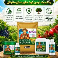 کود ارگانیک Kervo | هیومیک اسید، NPK و مشاوره رایگان