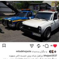 حمل وتعمیرخودروبا جرثقیل چرخگیردرتالش