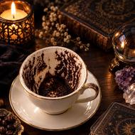 فال تاروت. قهوه. شمع
