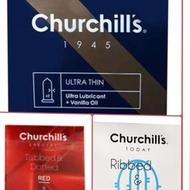 کاندوم چرچیلز در بسته بندی 3 عددی