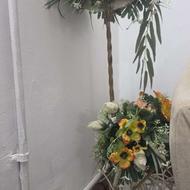 گل تزئینی پایه دار