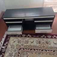 میز تلویزیون با دوکشاب سالم