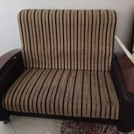 مبل 4 نفره کارکرده یکیش دونفره..دوتاش تک نفره