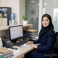 همکار خانم برای دفتر فروش شرکت اینچ الا