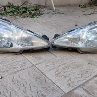 چراغ جلو 206 مارک سراج توس نور