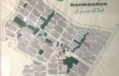 300متر زمین تجاری مسکونی دو نبش در شهرک پونک ابهر
