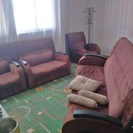 مبل 7نفره تخت خواب 2 نفر با میز 4 نفره دراور اینه قدی بو