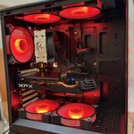کیس گیمینگ i5-9400 | RX 580 8GB XFX | در حد نو