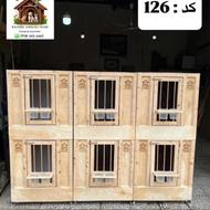 گنجه خروس لاری و جفت کن کبوتر ، کفتر تمام چوب