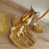 سینی پارچ برنزی