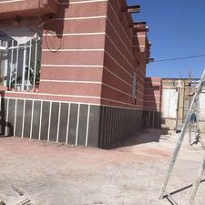 سیمانکاری ونماکاری طراحی نمای ساختمان