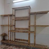 استند گل چوبی