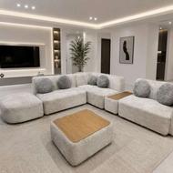 مبل ال 7 نفره همراه با میز