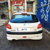 پژو206 سفید
