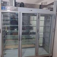 یخچال ایستاده ویترینی فروشگاهی 3درب الکترواستیل