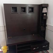 میز تلویزیون چوبی