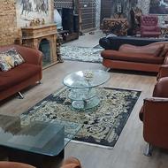 مبل راحتی چرم چستر چرم ایتالیایی مبل تکی